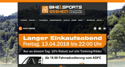 Desktop Screenshot of bikesports-seeheim.de